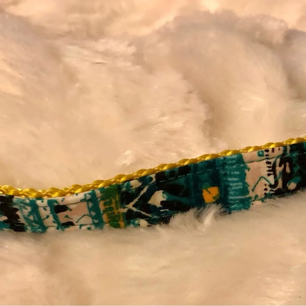 TRAX hand made dog collar. NWT